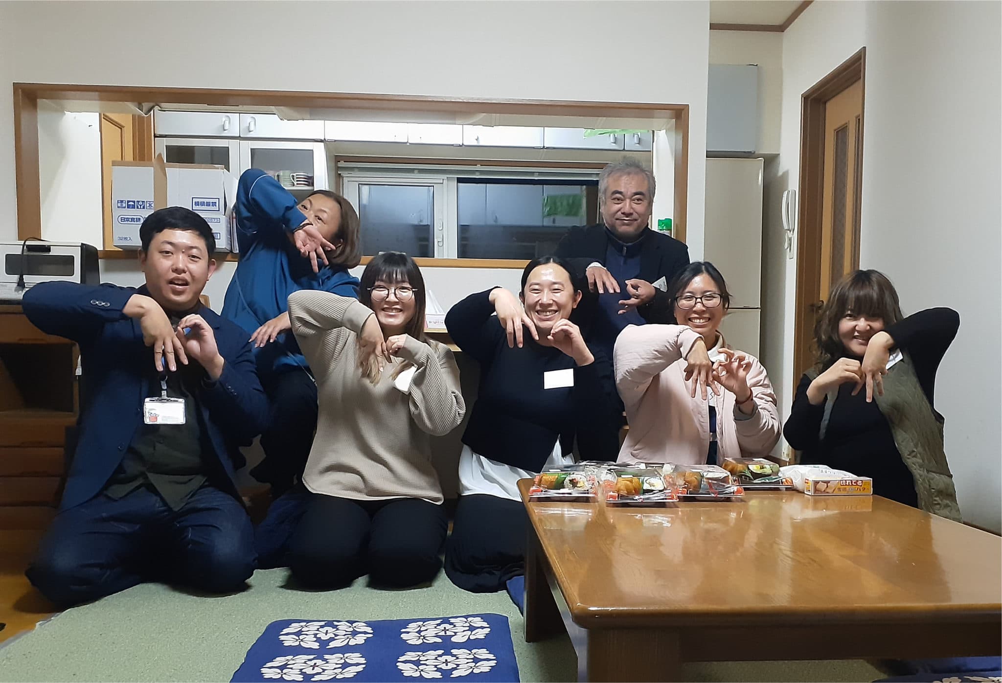 雄武町・住民交流会の様子